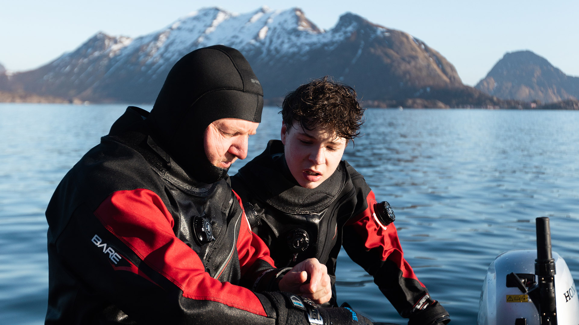 Winter First Time Diver